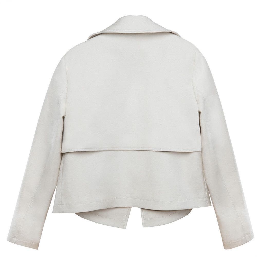 Cuyana Cropped Trench Coat Size S