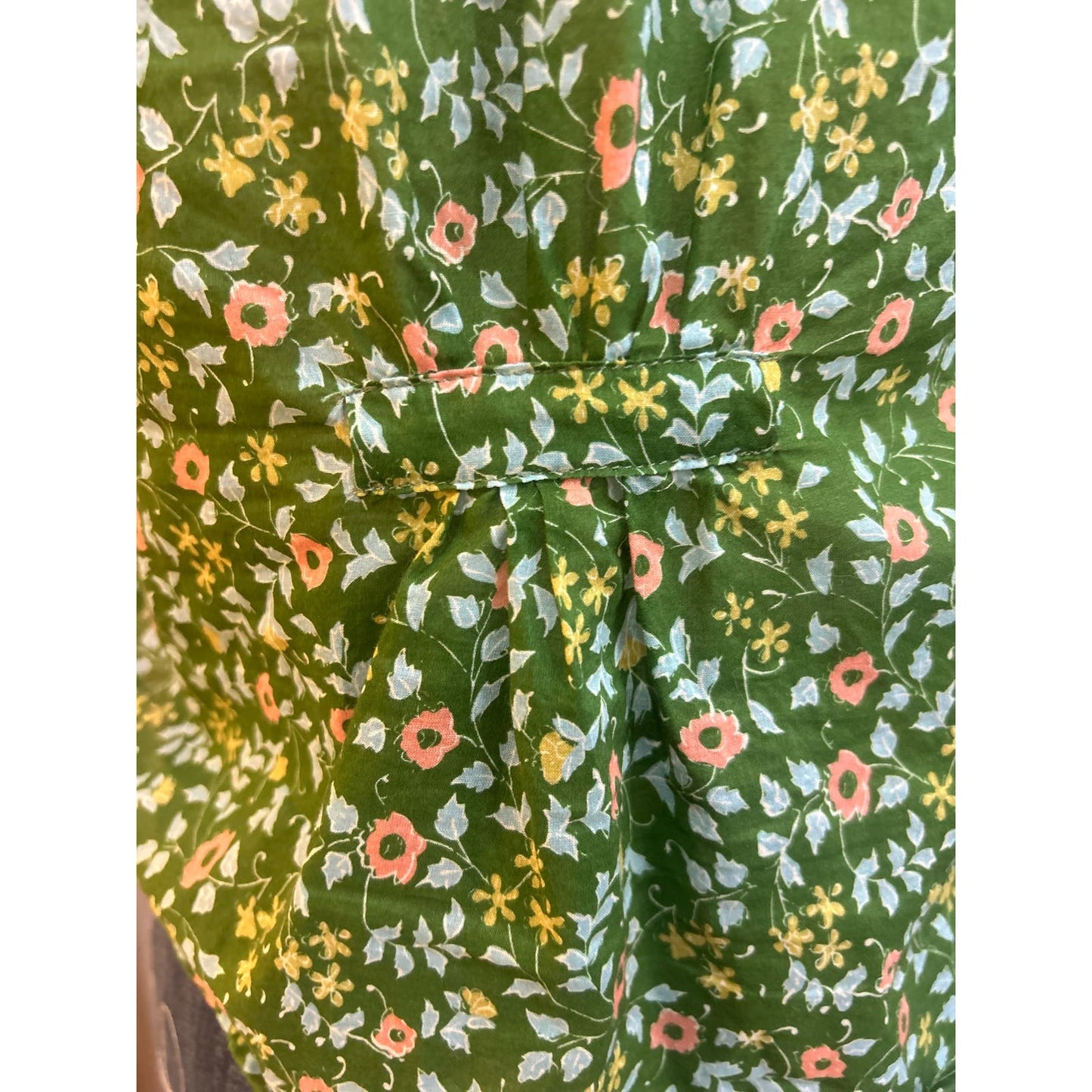 Trovata Gemma Blouse - Green Motif Size XS