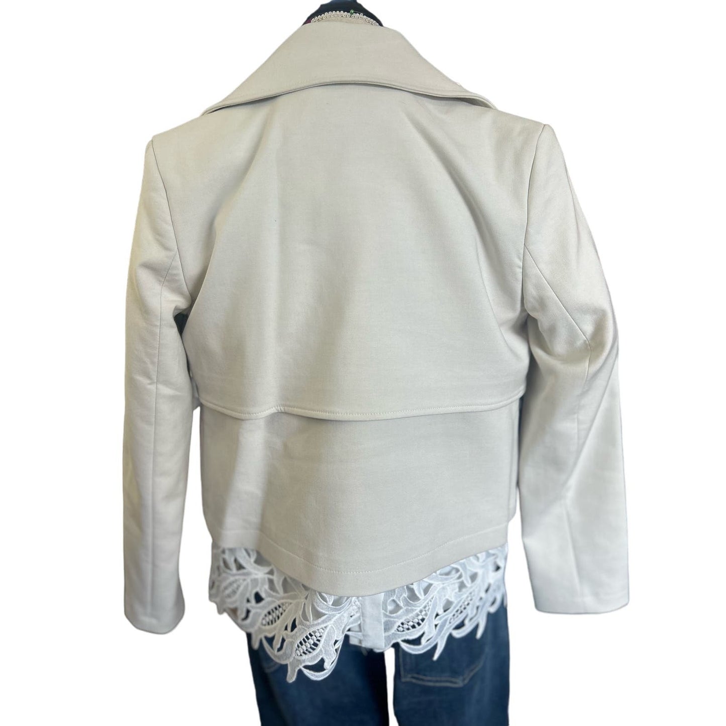 Cuyana Cropped Trench Coat Size S