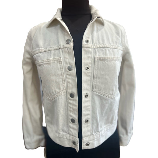 Maxwell White Jean Jacket Size XS