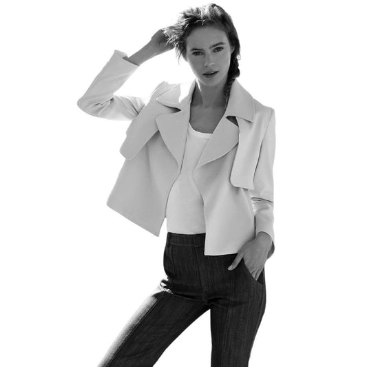 Cuyana Cropped Trench Coat Size S