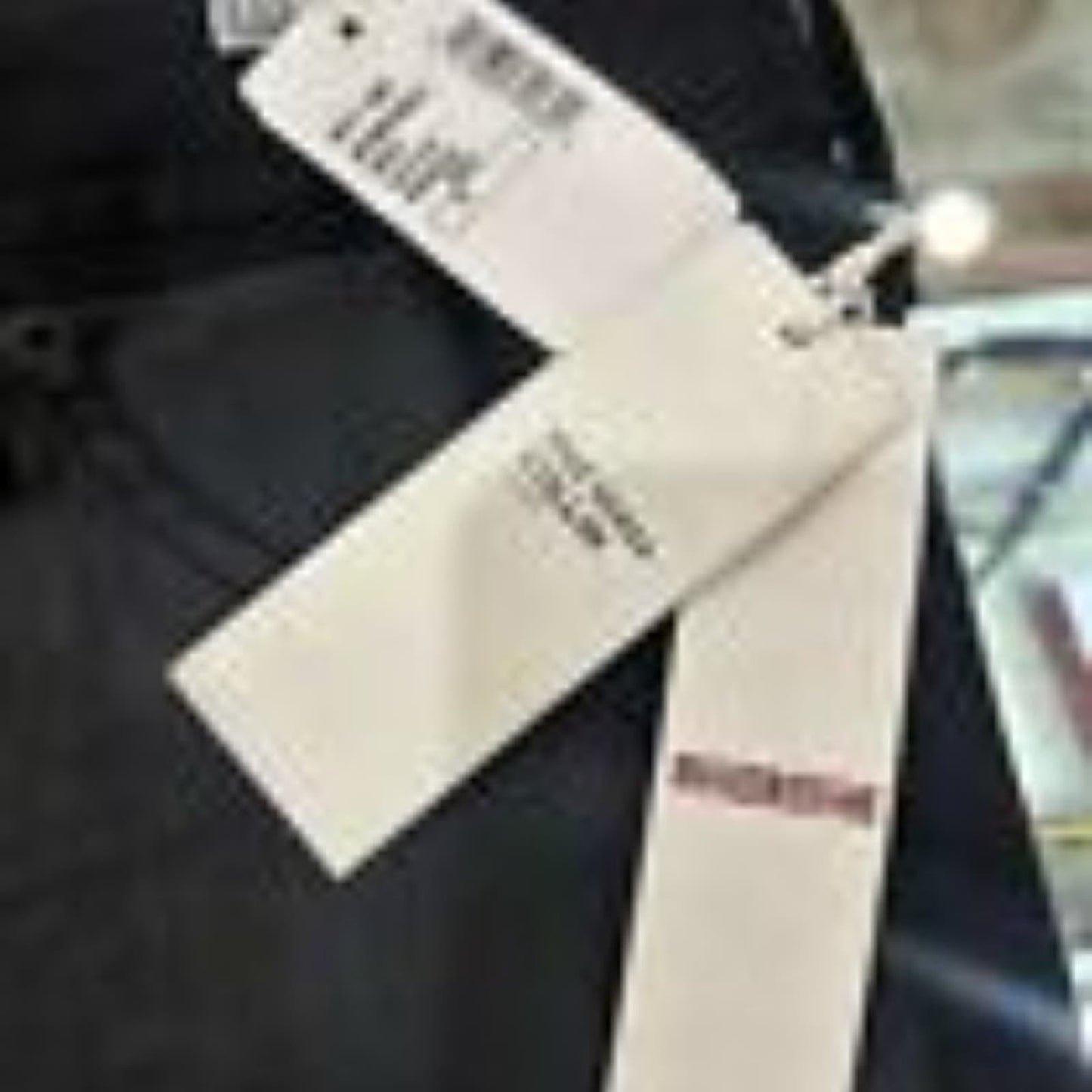 HUDSON Collin Vice Versa Skinny Jeans Two Tone Color Block Denim Black Size 31