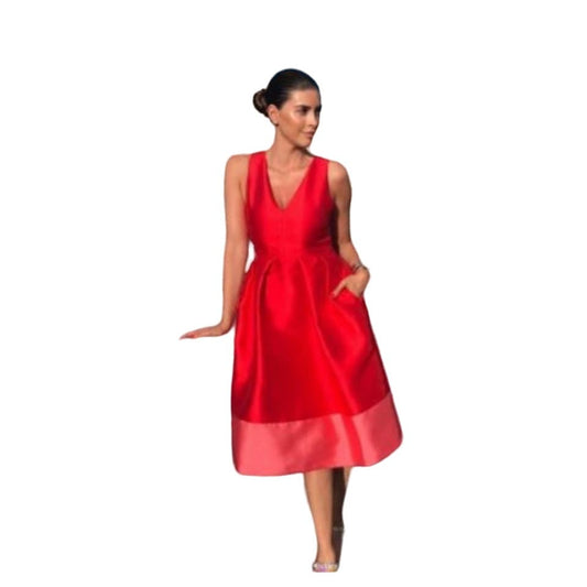 ANTHROPOLOGIE MAEVE COCKTAIL FULL SKIRT DRESS SIZE 12