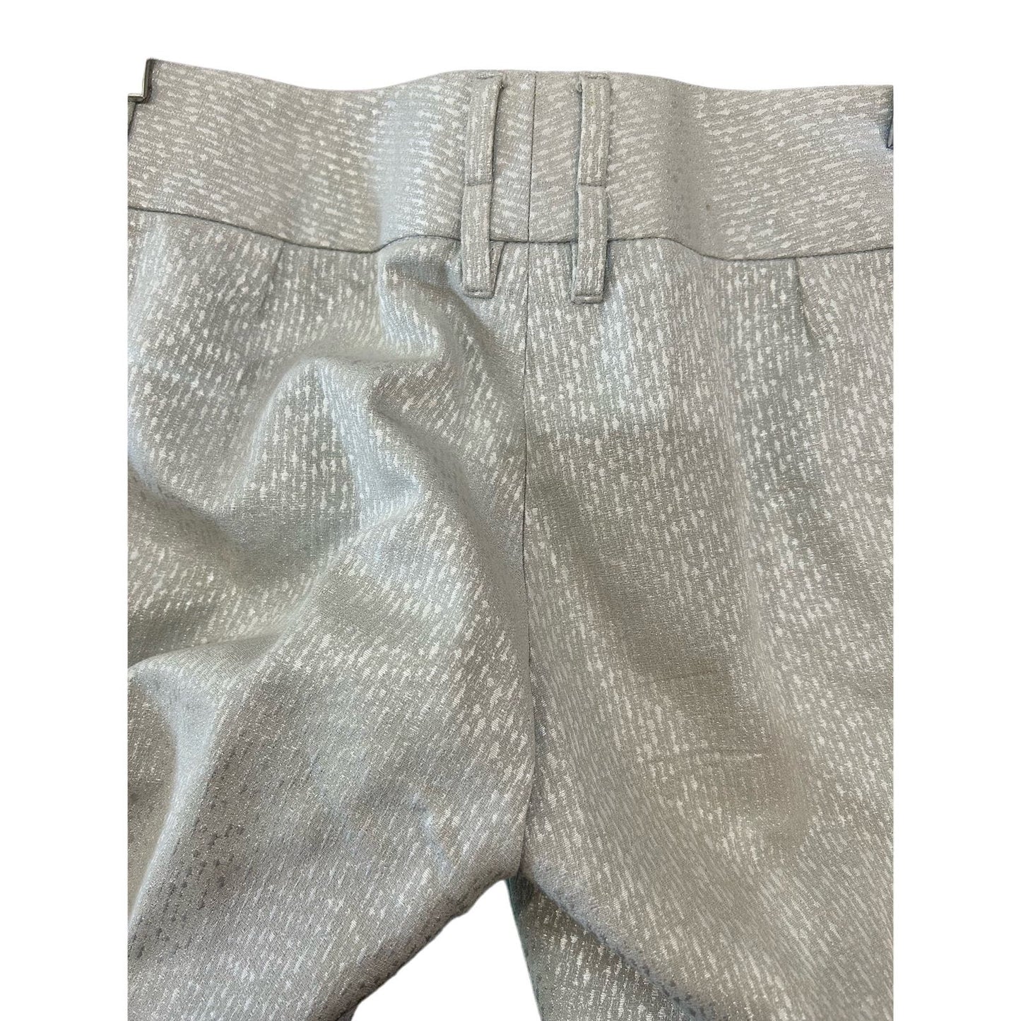 Dolce & Gabbana Silver Strip Slacks