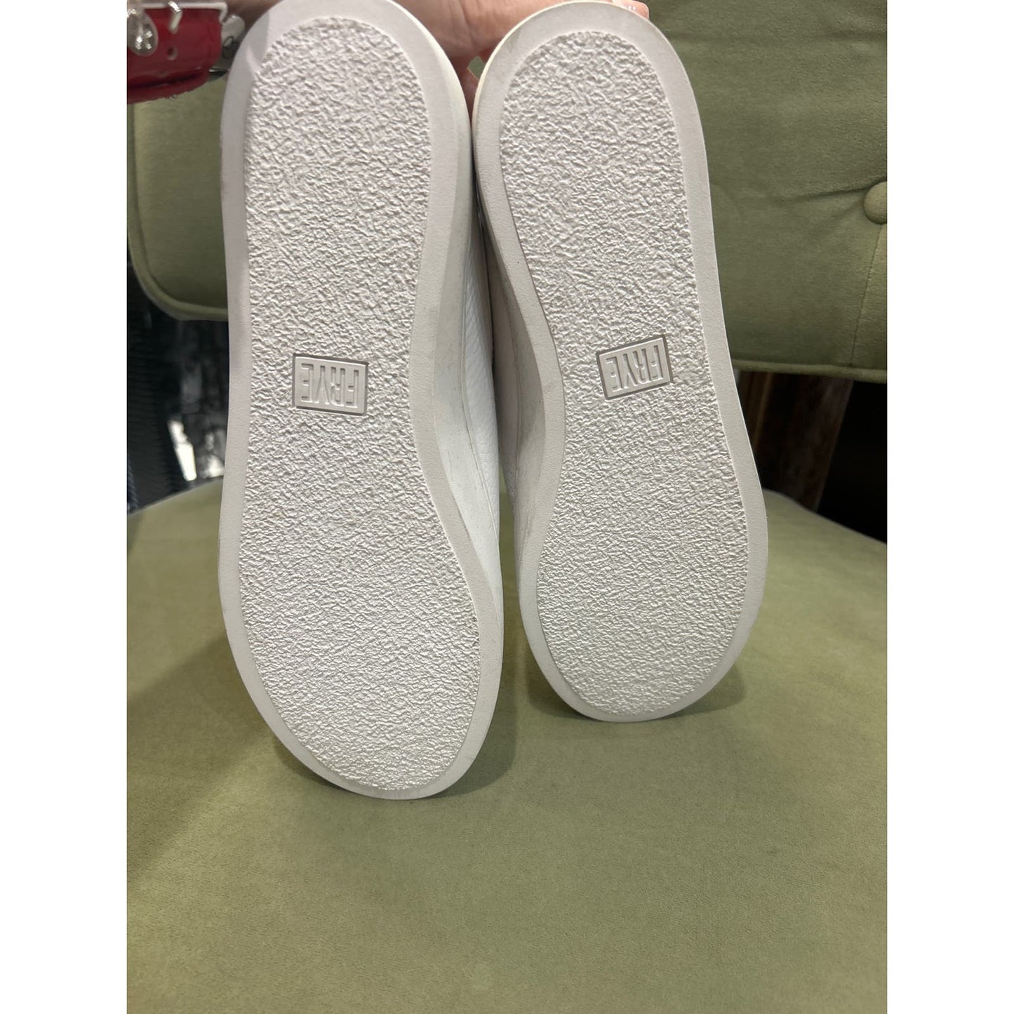 Frye Women's Lena Zip Low Sneaker Size 7.5