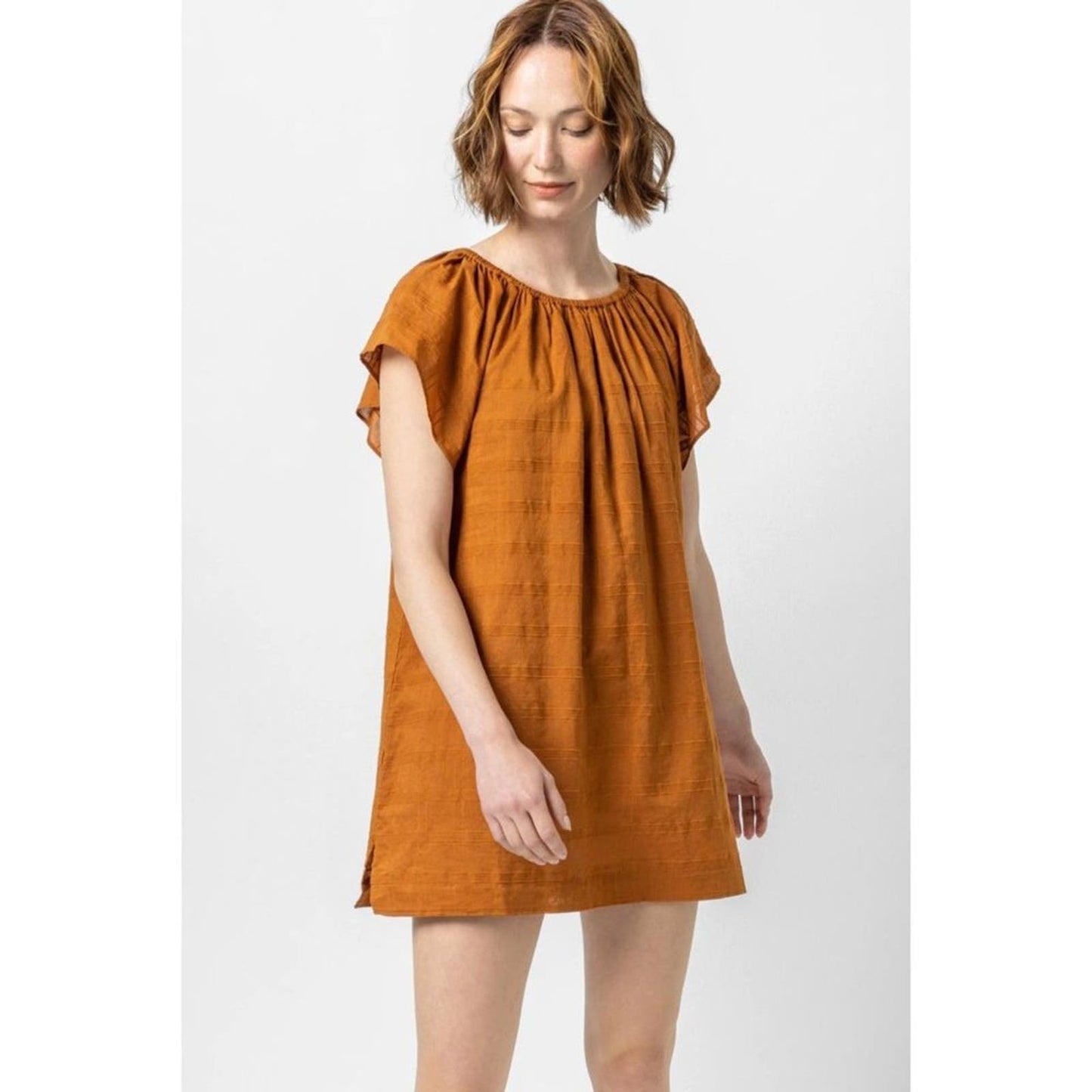 Lilla P Flutter Sleeve Raglan Dress Size S