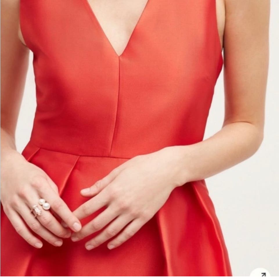 ANTHROPOLOGIE MAEVE COCKTAIL FULL SKIRT DRESS SIZE 12