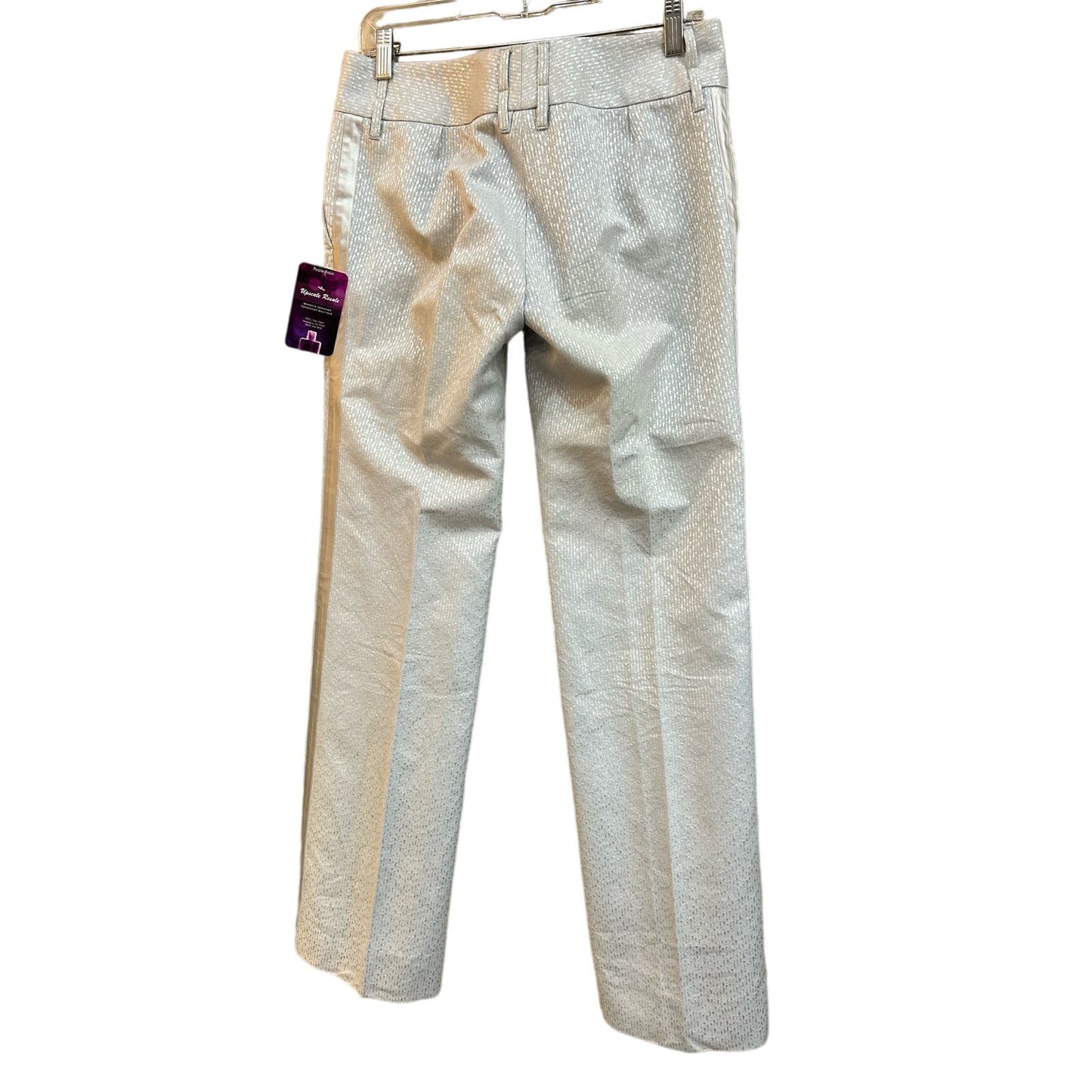 Dolce & Gabbana Silver Strip Slacks