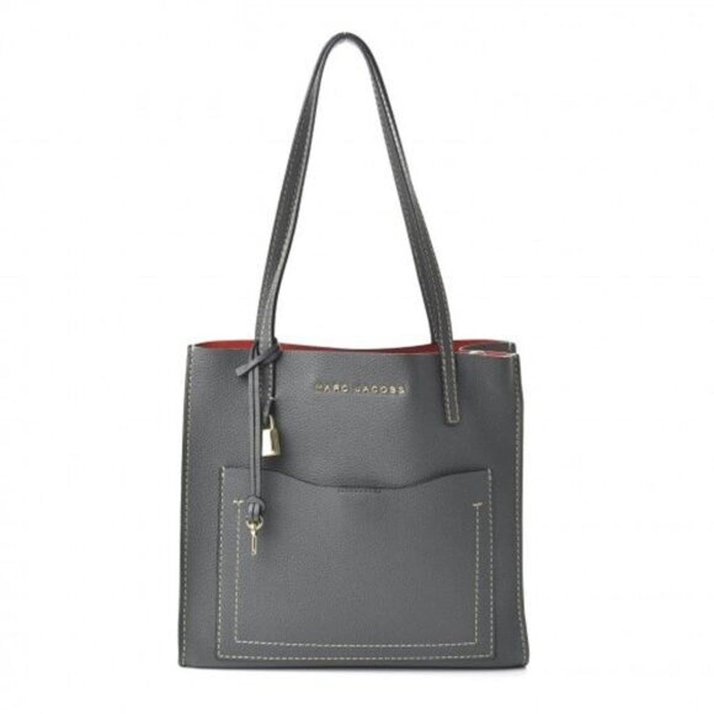 Marc Jacobs Medium Grind Tote Bag Gray